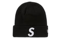 Supreme New Era S Logo Beanie Black