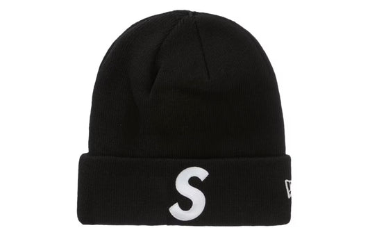 Supreme New Era S Logo Beanie Black