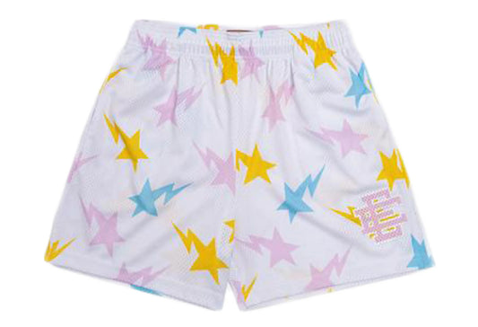 Eric Emanuel x BAPE EE Basic Shorts Multi White