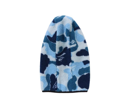 Bape ABC Camo Boa Fleece Balaclava Blue