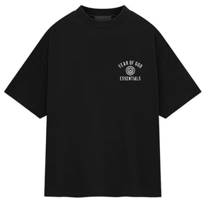 Fear of God Essentials Jersey Crewneck Tee FW24 Black