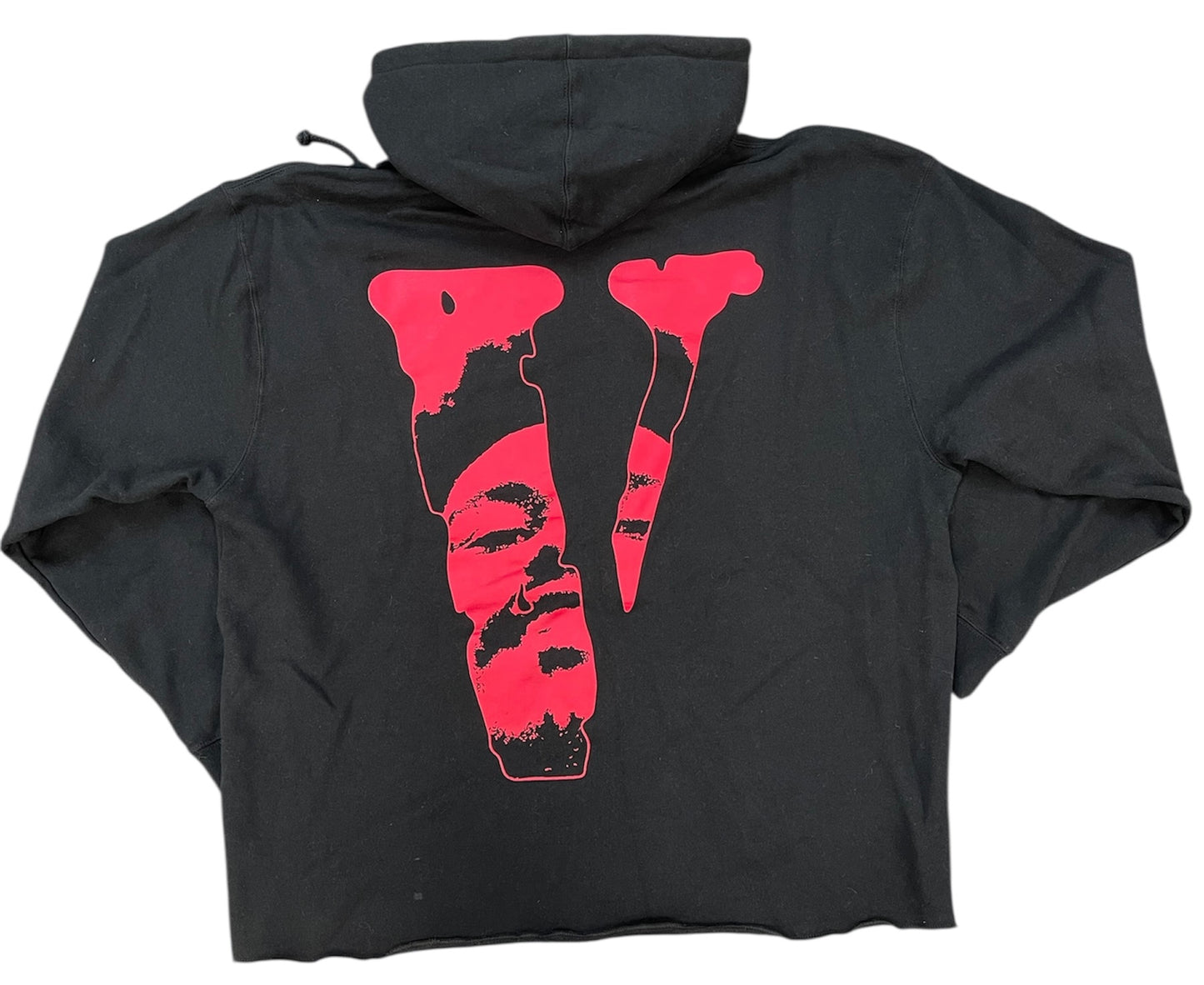 Used The Weeknd x Vlone After Hours Blood Drip Hoodie Black