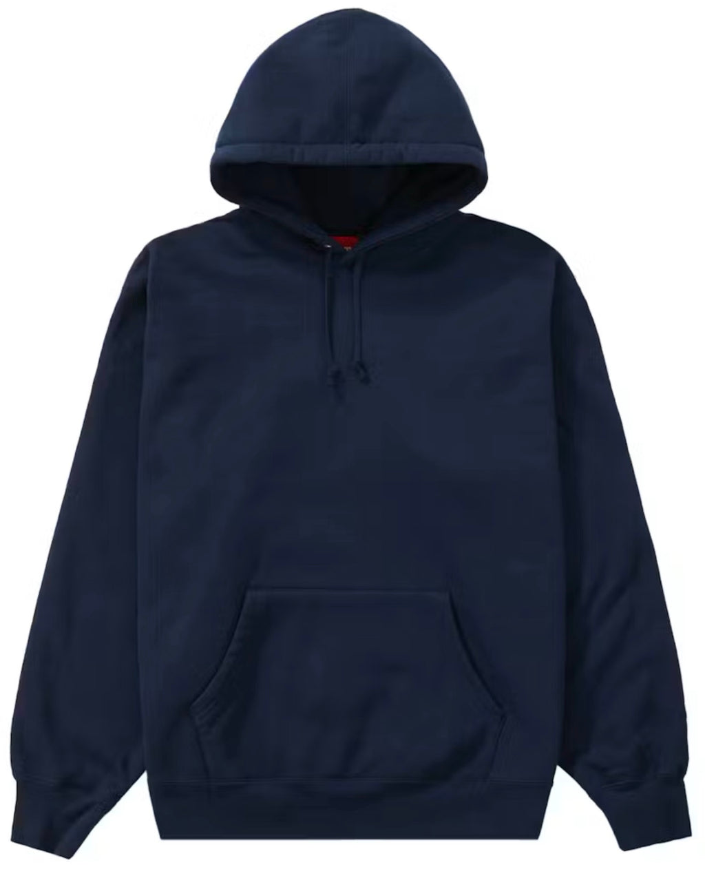 Supreme Satin Appliqué Hoodie Navy