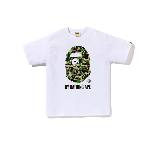 Bape ABC Camo By Bathing Ape Tee White/Green
