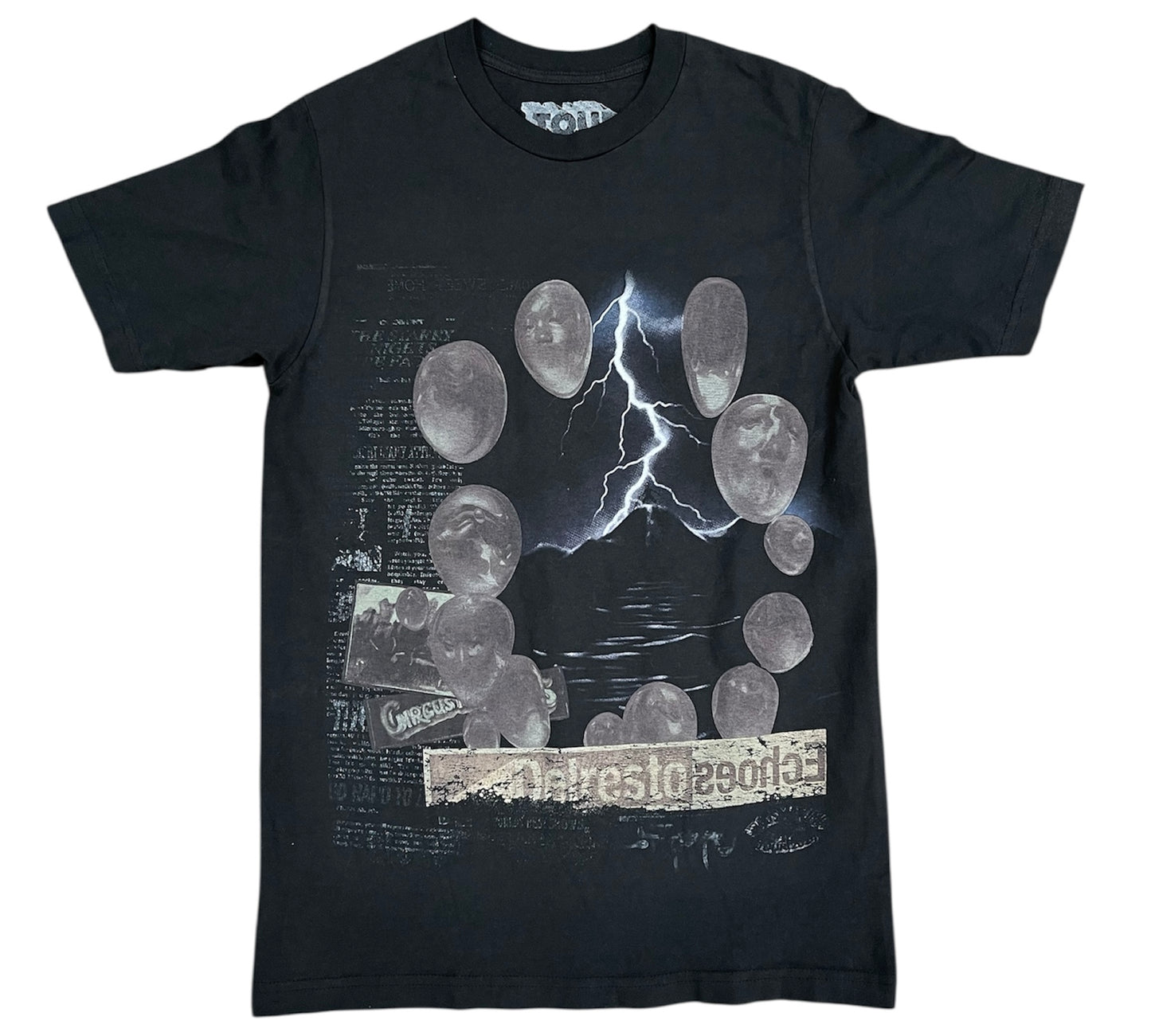 Travis Scott Utopia Echoes Circus Maximus Europe Tour Tee Black