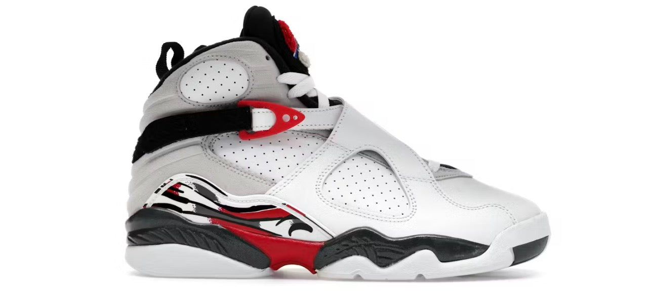 Jordan 8 Retro White True Red 2025 (Youth)