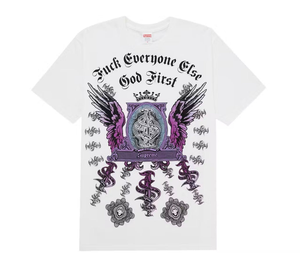Supreme Money Tee White