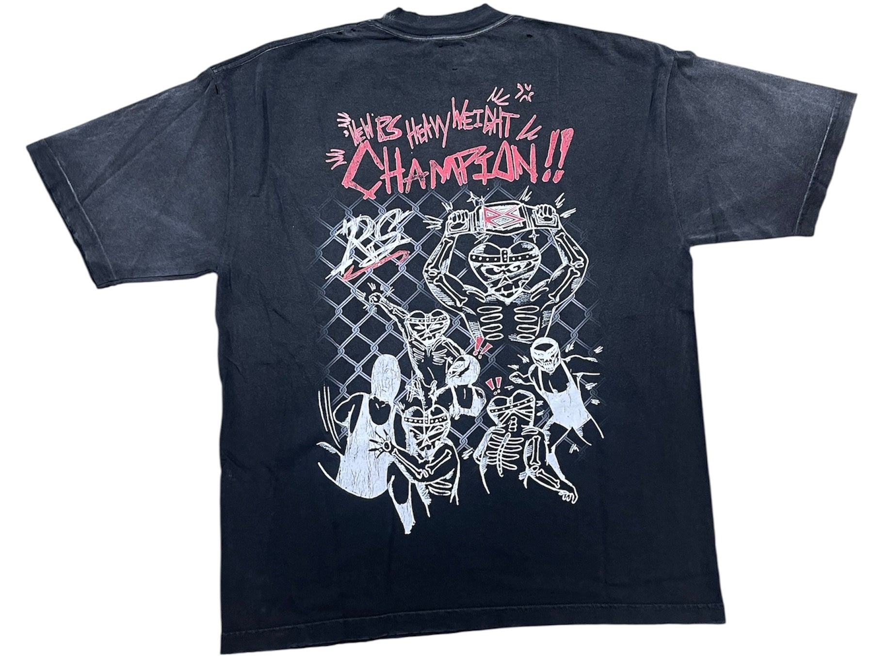 Royal Surge No Way Out Tee Washed Black