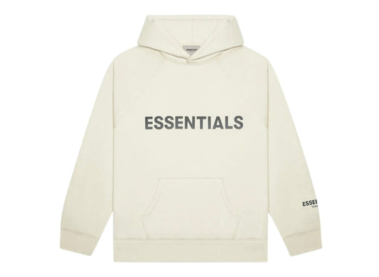 Fear of God Essentials Hoodie Applique Logo Buttercream