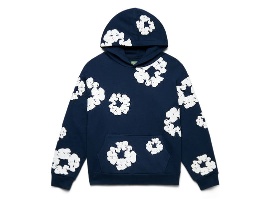 Denim Tears The Cotton Wreath Hoodie Navy