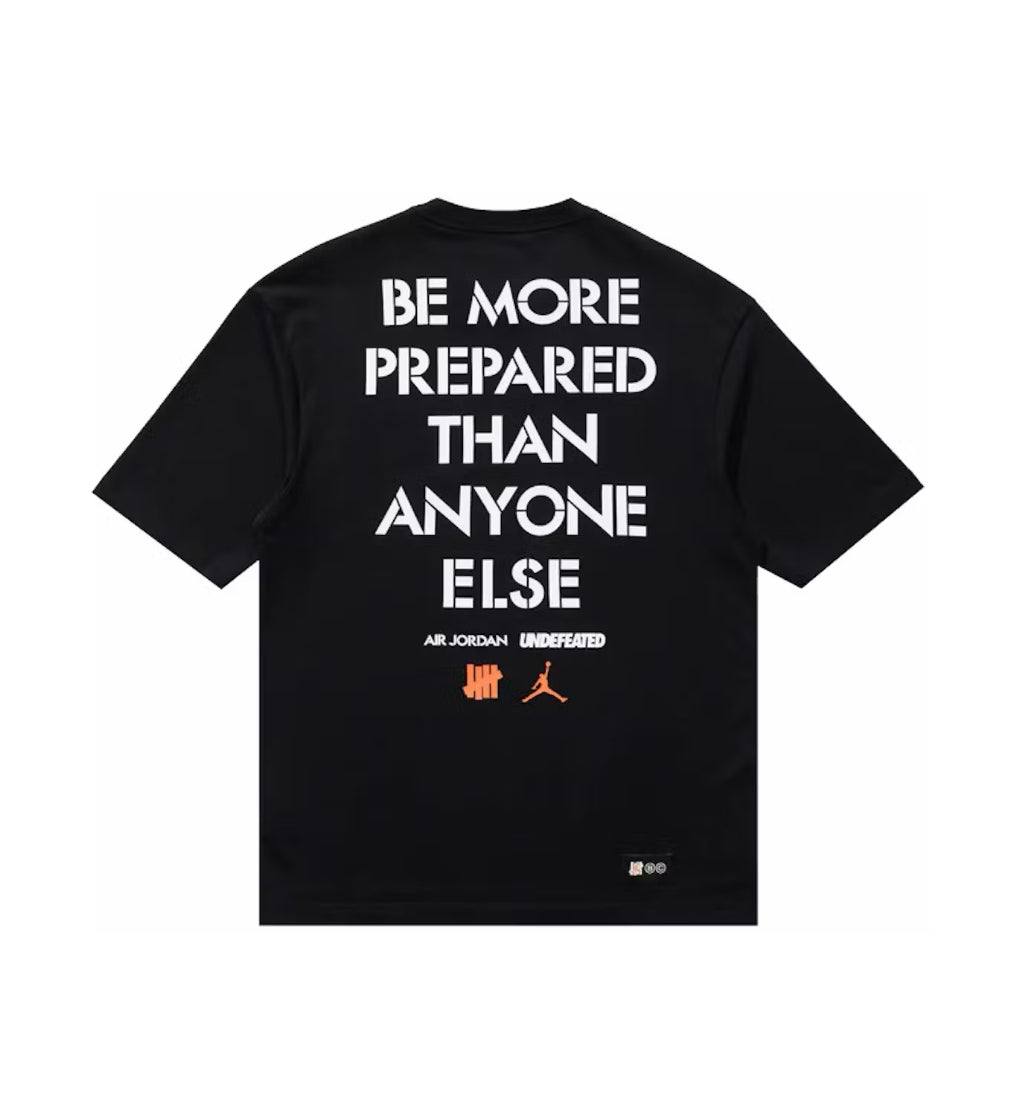 Jordan x Undefeated Strikes Tee Black