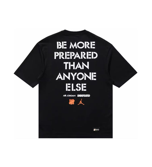 Jordan x Undefeated Strikes Tee Black