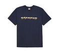 Supreme Skulls Spellout Tee Navy