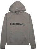 Fear Of God Essentials Applique Hoodie Charcoal