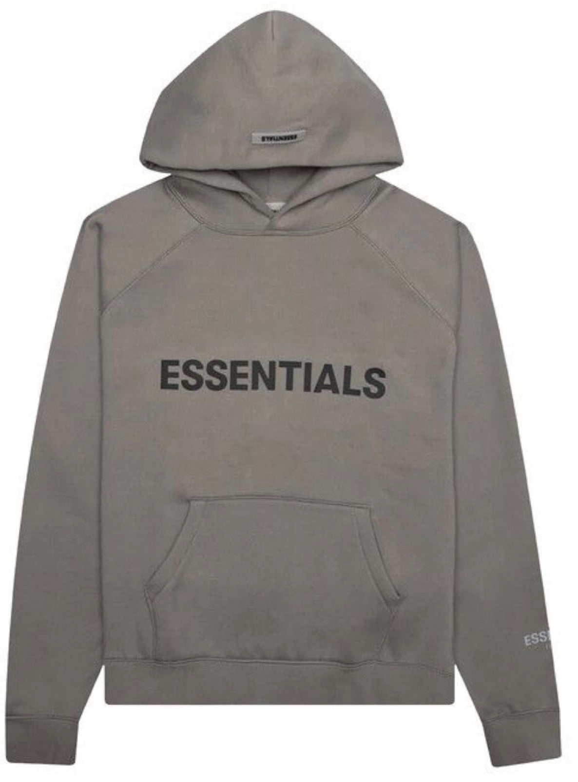 Fear Of God Essentials Applique Hoodie Charcoal