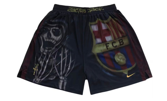 Travis Scott x Nike x FC Barcelona Skeleton Home Shorts