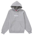 Supreme Box Logo Hooded Sweatshirt Heather Grey