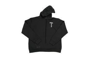 Chrome Hearts Shoulder Logo Hoodie Black