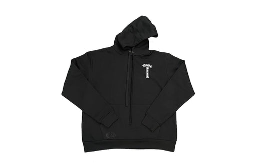 Chrome Hearts Shoulder Logo Hoodie Black