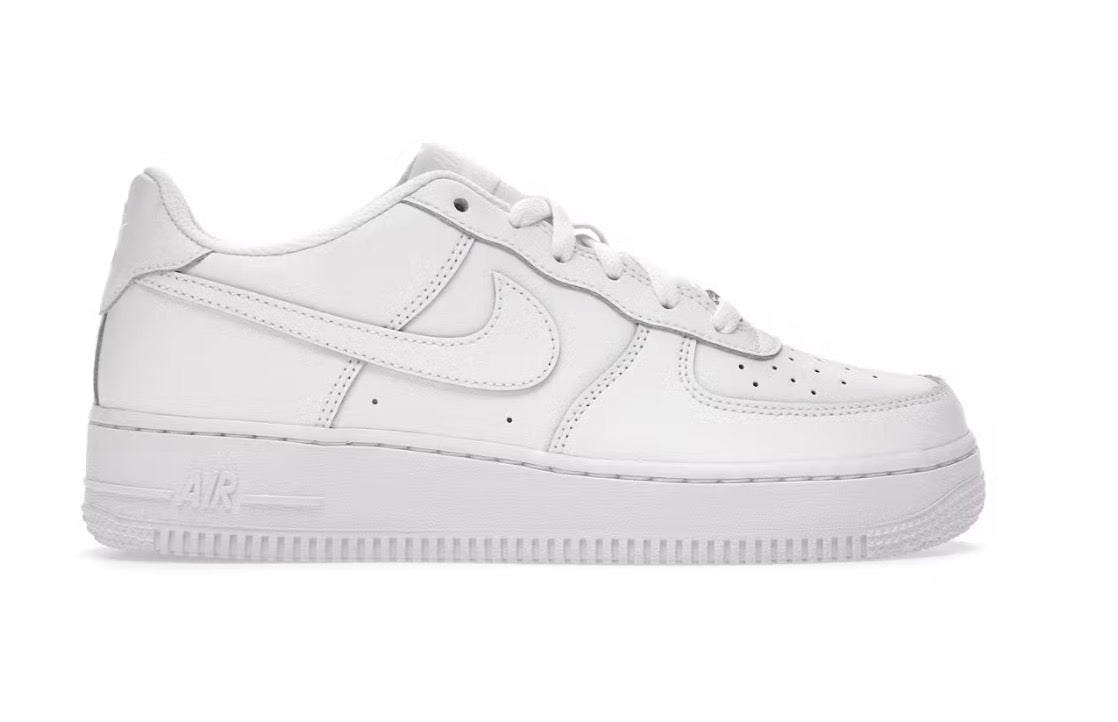 Nike Air Force 1 Low LE Triple White (Youth)