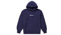 Supreme Box Logo Hooded Sweatshirt FW21 Washed Navy
