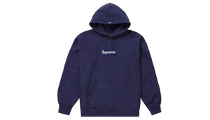 Supreme Box Logo Hooded Sweatshirt FW21 Washed Navy