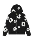 Denim Tears Cotton Wreath Zip Hoodie Black