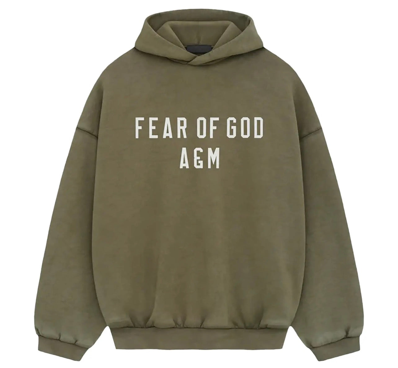 Fear of God Essentials Heavy Fleece Hoodie Military