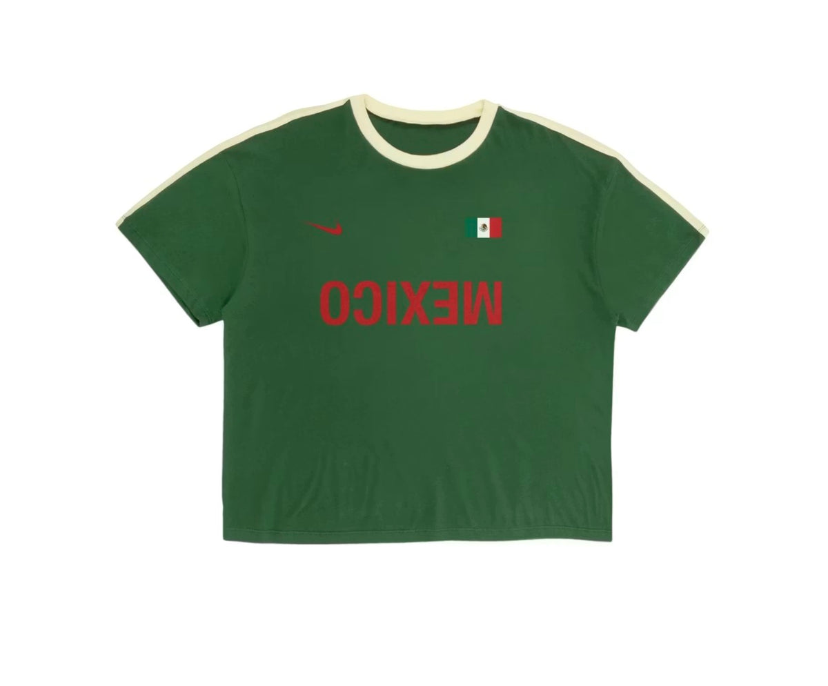 Travis Scott Cactus Jack x Nike for Mexico Total 90 Tee Green