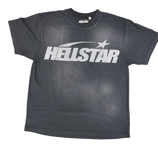 Hellstar Classic Tee Glitter Black