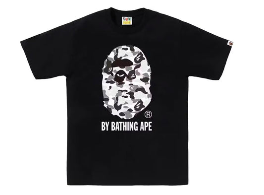 Bape ABC Camo By Bathing Ape Tee Black Gray