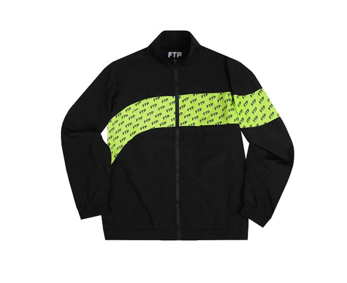 FTP Allover Panel Track Jacket Black