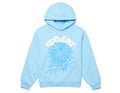 Sp5der Web Hoodie Sky Blue