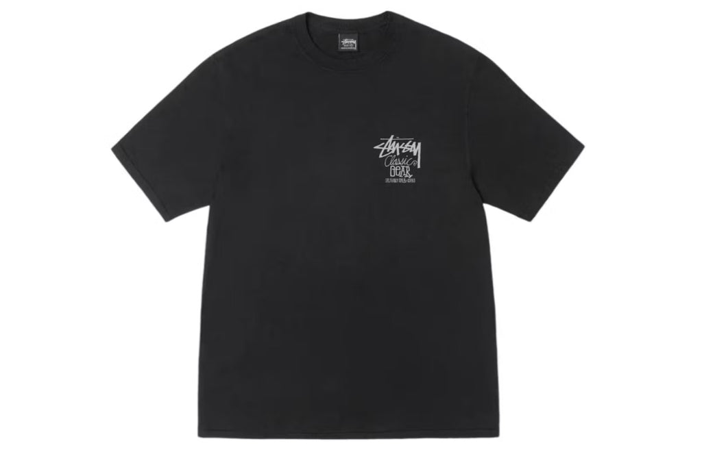 Stussy Classic Gear Pigment Dyed Tee Black