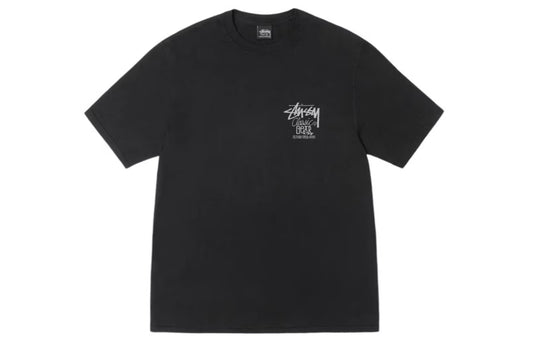 Stussy Classic Gear Pigment Dyed Tee Black