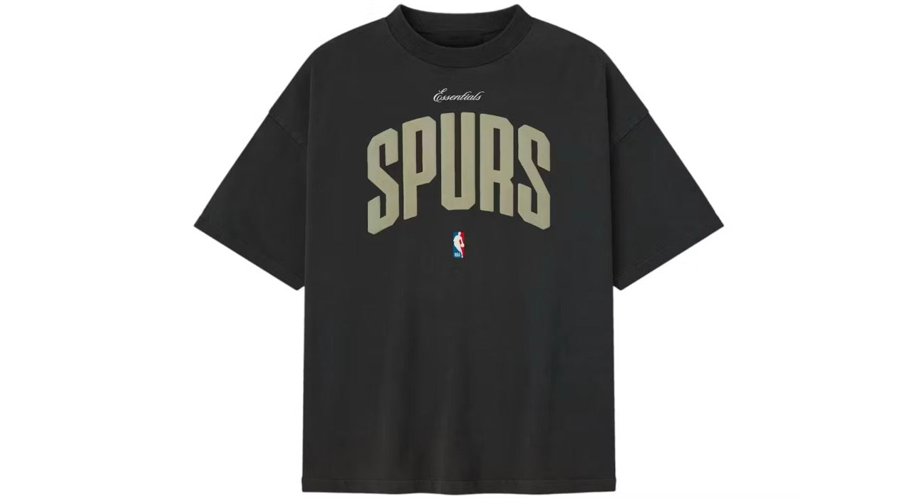 Fear of God Essentials Spurs 90’s Tee Black