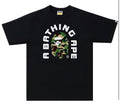 Bape ABC Camo College Tee SS20 Black Green
