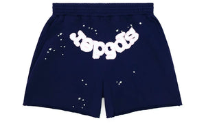 Sp5der OG Web Logo Sweat Short Navy