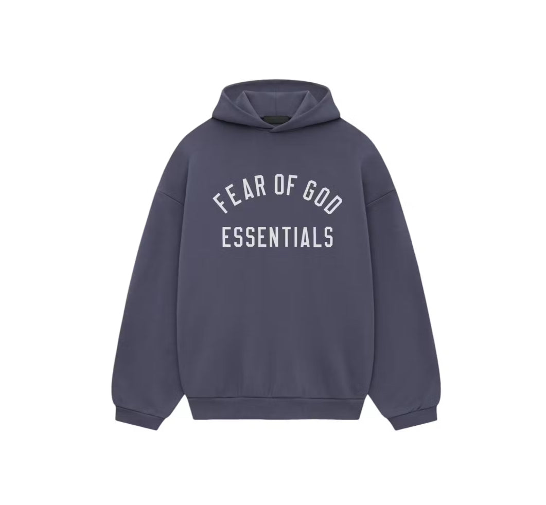 Fear Of God Essentials Fleece Hoodie Marine