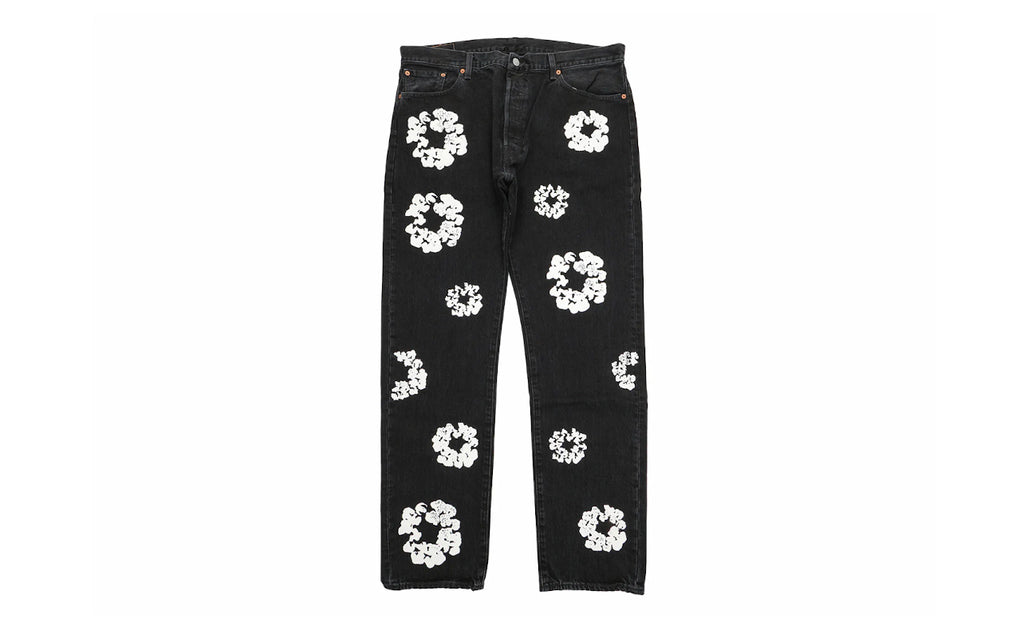 Denim Tears x Levi’s Cotton Wreath Jeans Black