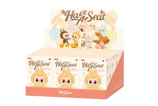 Pop Mart Labubu The Monsters Have A Seat Vinyl Plush Sealed Case (6 Blind Boxes)