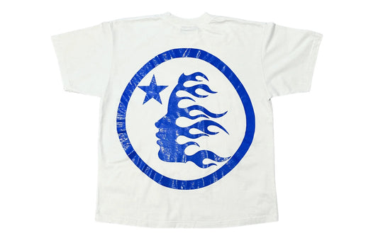 Hellstar Gel Sport Logo T-Shirt White/Blue