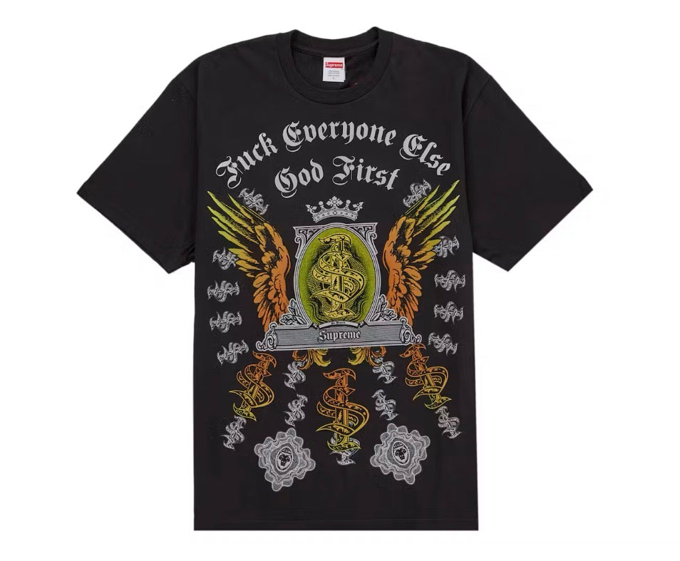 Supreme Money Tee Black