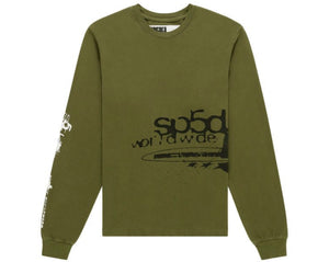 Sp5der Pure Energy Longsleeve Chive