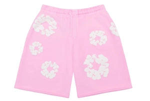 Denim Tears Cotton Wreath Sweatshorts Powder Pink