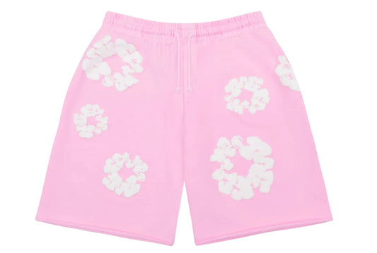 Denim Tears Cotton Wreath Sweatshorts Powder Pink