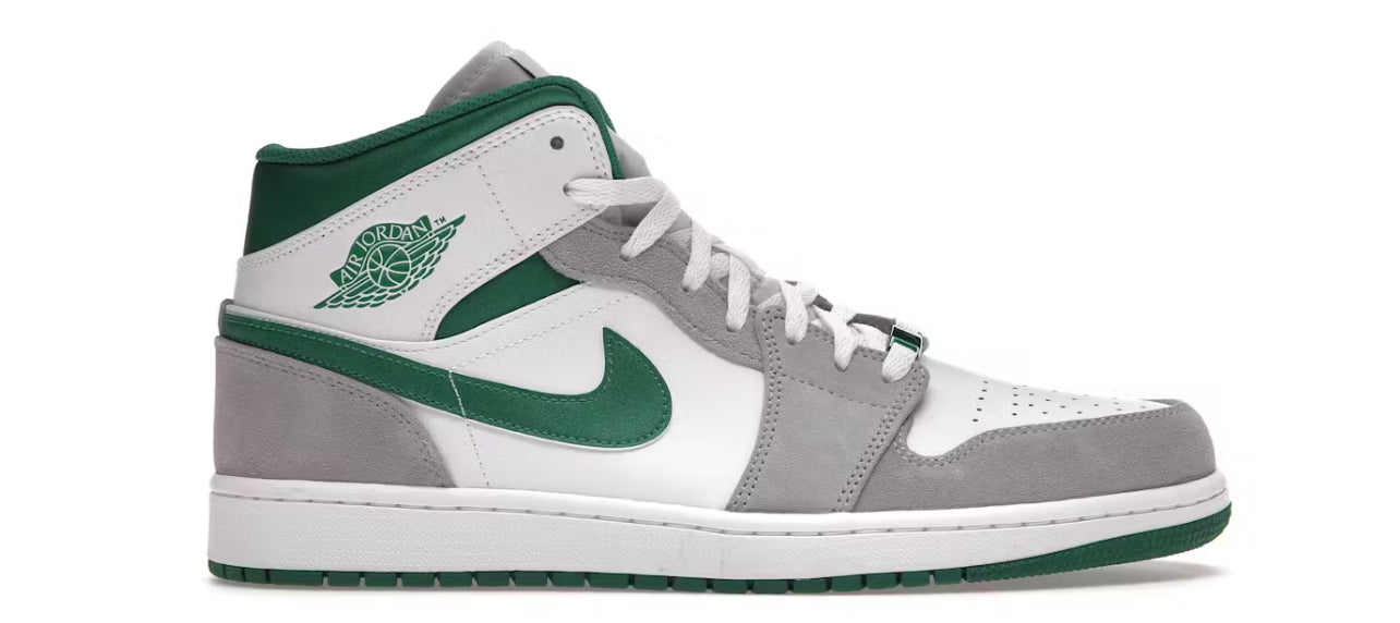 Jordan 1 Mid SE Grey Green (Men’s)