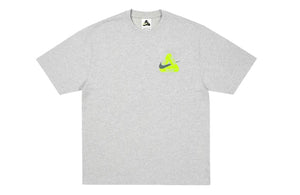 Palace x Nike Tri Swoosh Tee Grey Marl