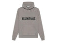 Fear of God Essentials Knit Pullover Hoodie Dark Heather Oatmeal