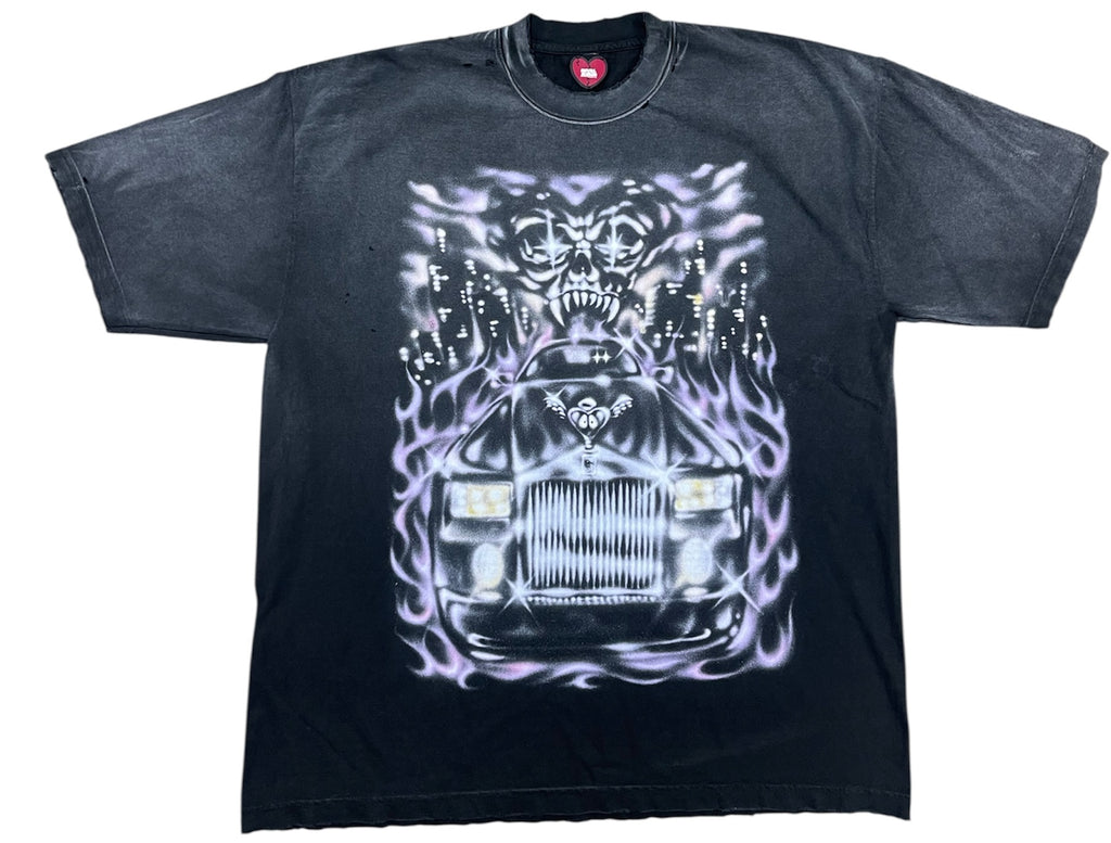 Royal Surge Rolls Royce Tee Washed Black